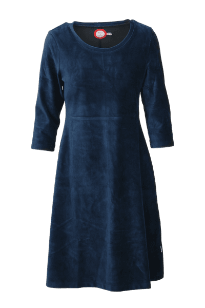 Kvinnors A-linje Kort Klänning med Dragkedja i Polyester