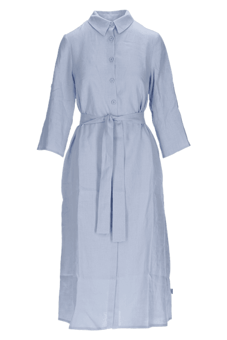 Huvudbild Donna skyblue skjortklänning i linne