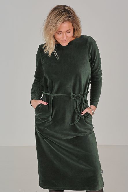 Huvudbild Chloe kombogrön klänning