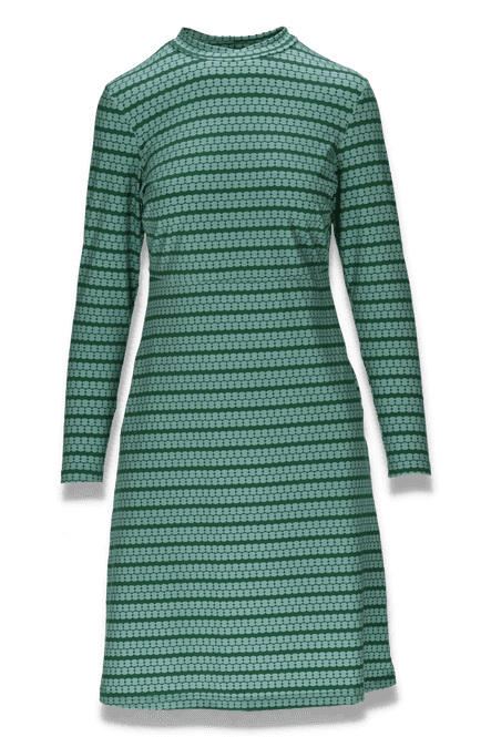 Huvudbild Gerd grön klänning