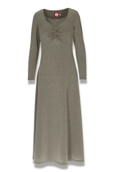 Huvudbild Alex gold glitterklänning 