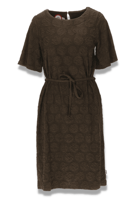 Huvudbild Helle brun klänning